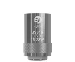 5x Joyetech / InnoCigs BF SS316 Coils 0,6 Ohm