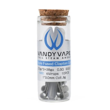 Vandy Vape Triple Fused Clapton Ni80 27ga*3+38ga 0,3 Ohm