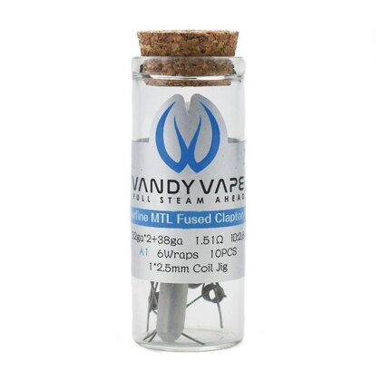 Vandy Vape Superfine MTL Fused Clapton A1 32ga*2+38ga 1,51 Ohm