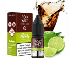 POD SALT FUSION Cola with Lime Nikotinsalz Liquid 10ml