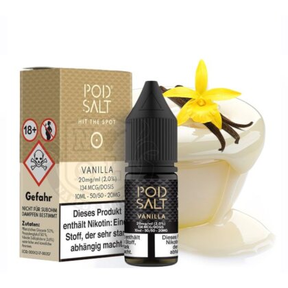 POD SALT Vanilla 20mg Nikotinsalz Liquid 10ml