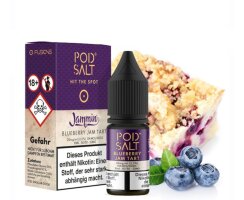 POD SALT FUSION Blueberry Jam Tart Nikotinsalz Liquid 10ml