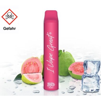 IVG BAR Plus Einweg E-Zigarette - Ruby Guava Ice