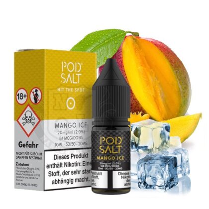 POD SALT Mango Ice 20mg Nikotinsalz Liquid 10ml