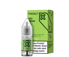 POD SALT X White Grape Cucumber Apple Nikotinsalz Liquid 10ml