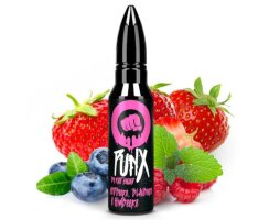 RIOT SQUAD PUNX Erdbeere Blaubeere &amp; Himbeere Aroma 5ml