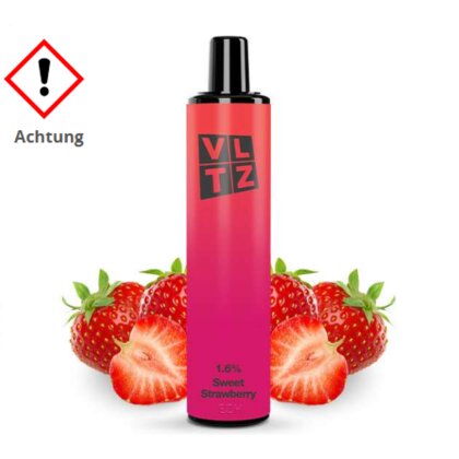 VLTZ Bar Einweg E-Zigarette Sweet Strawberry 16mg