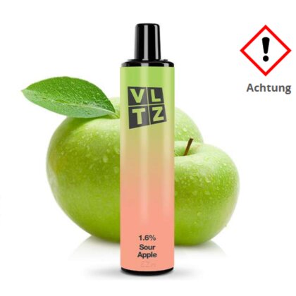 VLTZ Bar Einweg E-Zigarette Sour Apple 16mg