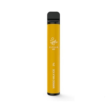 Elfbar 600 Einweg E-Zigarette - Mango Milk Ice 20mg