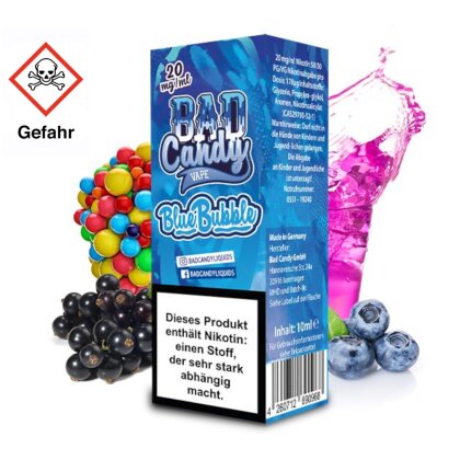 BAD Candy Blue Bubble 10mg Nikotinsalz Liquid 10ml