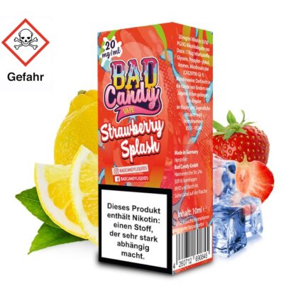 BAD Candy Strawberry Splash 10mg Nikotinsalz Liquid 10ml