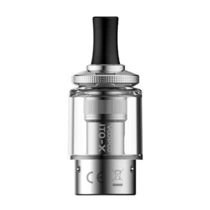 1x Voopoo ITO-X Pod Tank Verdampfer - ohne Coil silber