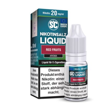 SC - Red Fruits - 20mg Nikotinsalz Liquid 10ml