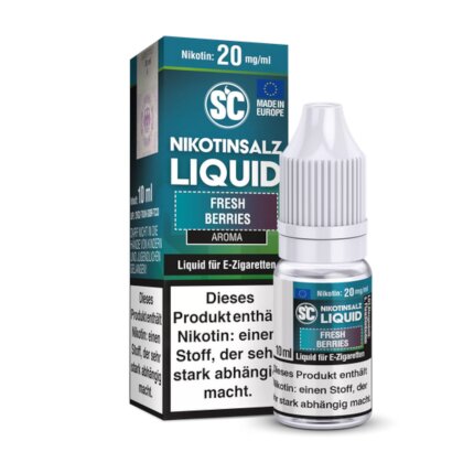 SC - Fresh Berries - 20mg Nikotinsalz Liquid 10ml