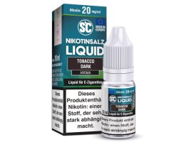 SC - Tobacco Dark - 20mg Nikotinsalz Liquid 10ml