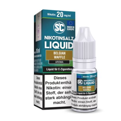 SC - Belgian Waffle - 20mg Nikotinsalz Liquid 10ml