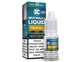 SC - Tobacco Gold - 20mg Nikotinsalz Liquid 10ml