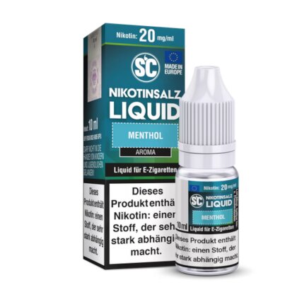 SC - Menthol - 20mg Nikotinsalz Liquid 10ml