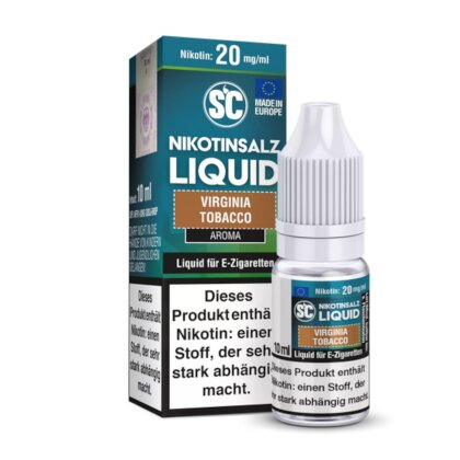 SC - Virginia Tobacco - 20mg Nikotinsalz Liquid 10ml