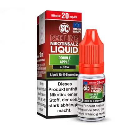 SC Red Line - Double Apple - Nikotinsalz Liquid 10ml