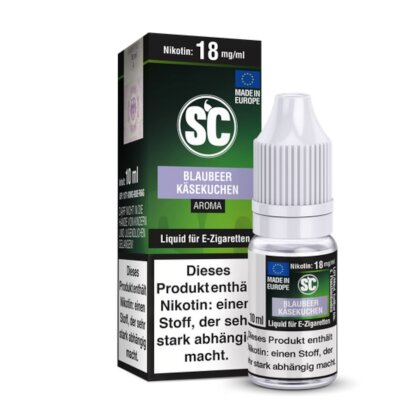 SC Blaubeer K&auml;sekuchen Liquid 10ml