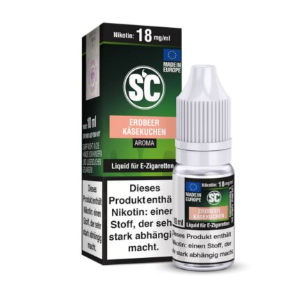 SC Erdbeer K&auml;sekuchen Liquid 10ml