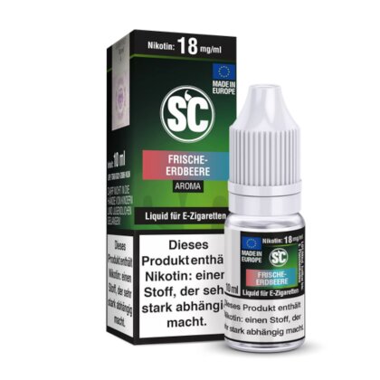 SC Frische-Erdbeere Liquid 10ml