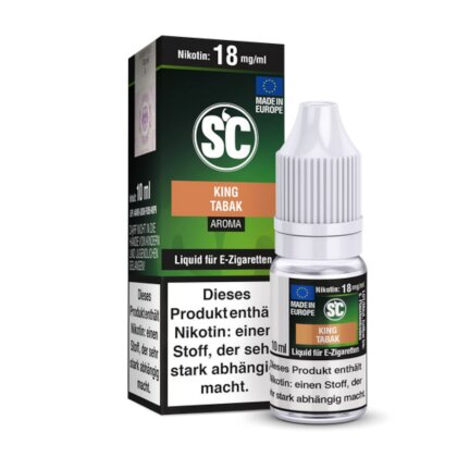 SC King Tabak Liquid 10ml 6 mg/ml