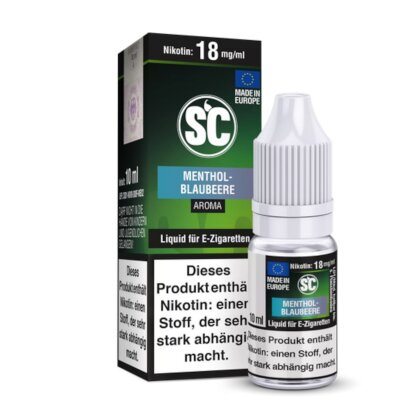 SC Menthol-Blaubeere Liquid 10ml