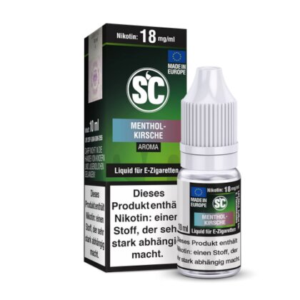 SC Menthol-Kirsche Liquid 10ml 0 mg/ml