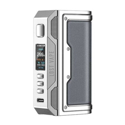 Lost Vape Thelema Quest 200 W Mod Akkutr&auml;ger silver-calf-leather