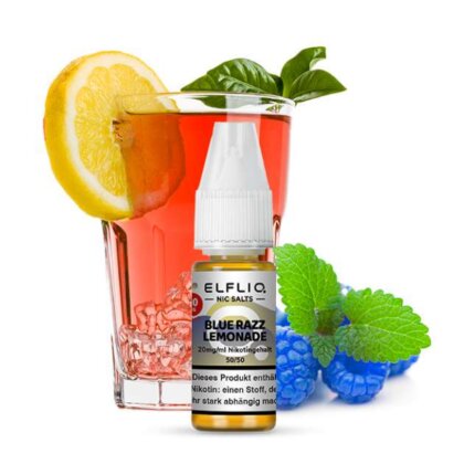 Elfbar ELFLIQ Blue Razz Lemonade Nikotinsalz Liquid 10ml