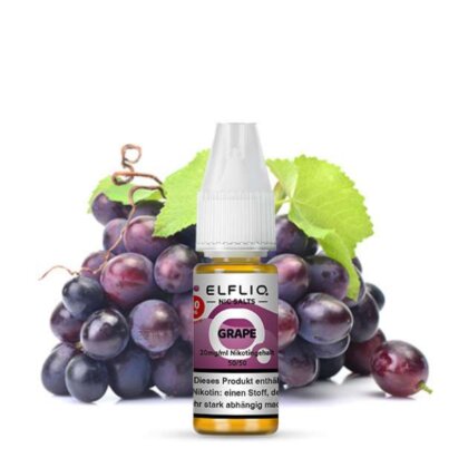 Elfbar ELFLIQ Grape Nikotinsalz Liquid 10ml