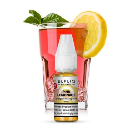 Elfbar ELFLIQ Pink Lemonade Nikotinsalz Liquid 10ml