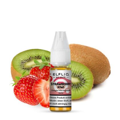 Elfbar ELFLIQ Strawberry Kiwi Nikotinsalz Liquid 10ml