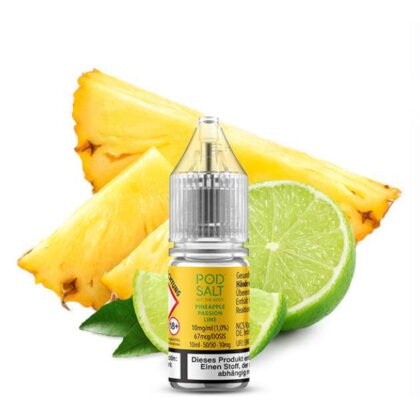 POD SALT X Pineapple Passion Lime Nikotinsalz Liquid 10ml