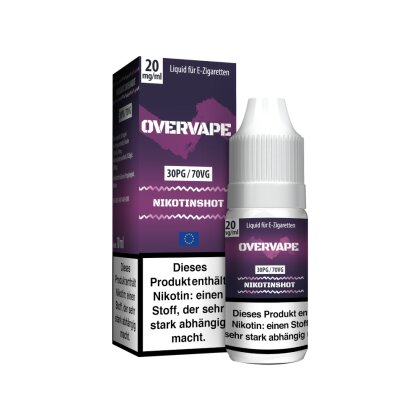 OVERVAPE Nikotinshot 20mg/ml 70/30 10ml