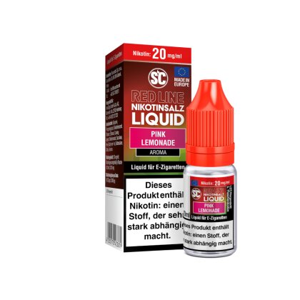 SC Red Line - Pink Lemonade - Nikotinsalz Liquid 10ml