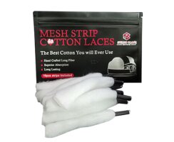 Steam Crave Mesh M Strip Cotton Laces Wickelwatte