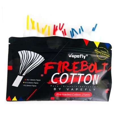 Vapefly Firebolt Mixed Cotton Strands Wattesticks