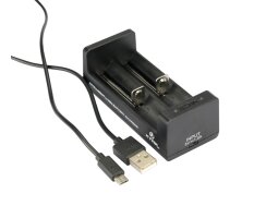 XTAR MC-2 Ladeger&auml;t f&uuml;r Li-Ion-Akkus 3,6V/3,7V inkl. USB-Kabel und Stecker 1A