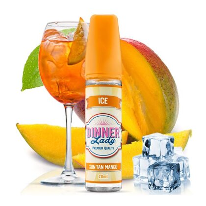 Dinner Lady ICE Sun Tan Mango Aroma 20ml