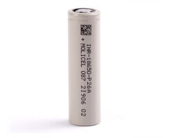 Molicel INR18650-P26A 2600 mAh Akku