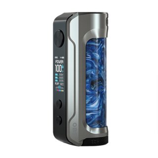 silver peacock blue